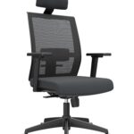 Silla Giratoria con cabecero Noha