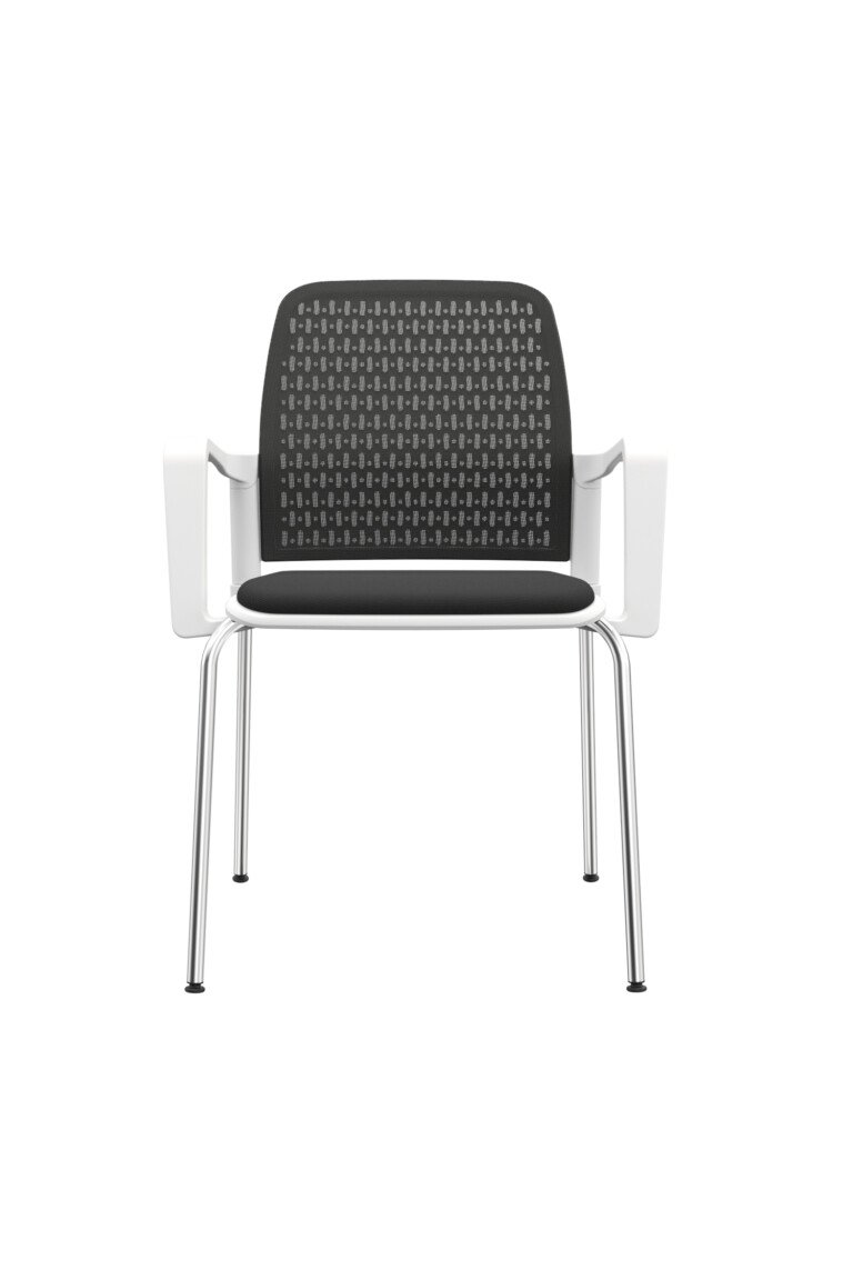 silla PINKO BLANCO NEGRO F