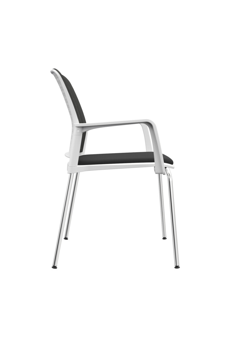 silla PINKO BLANCO NEGRO L