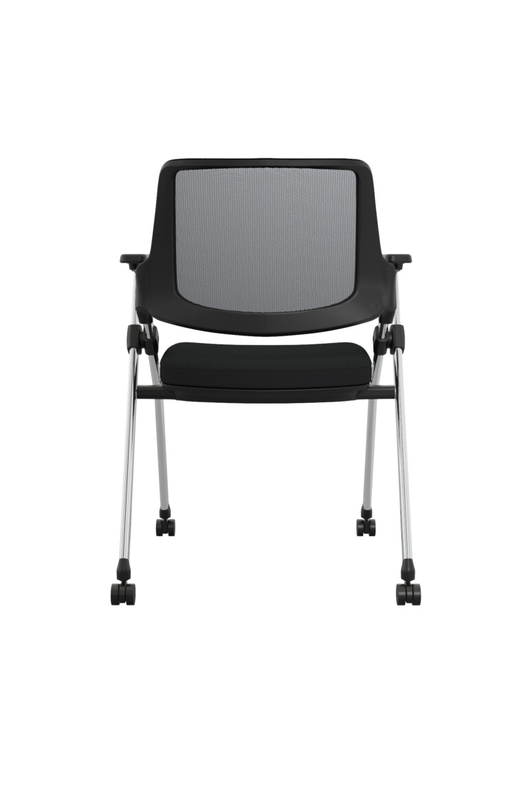 FOLDY NEGRA - ESTRUCTURA CROMADA - 1500 x 2250 - E