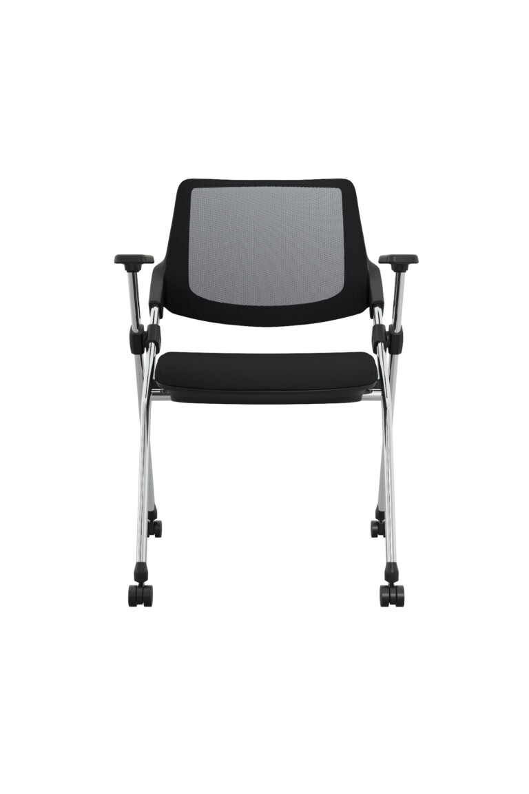 FOLDY NEGRA - ESTRUCTURA CROMADA - 1500 x 2250 - F