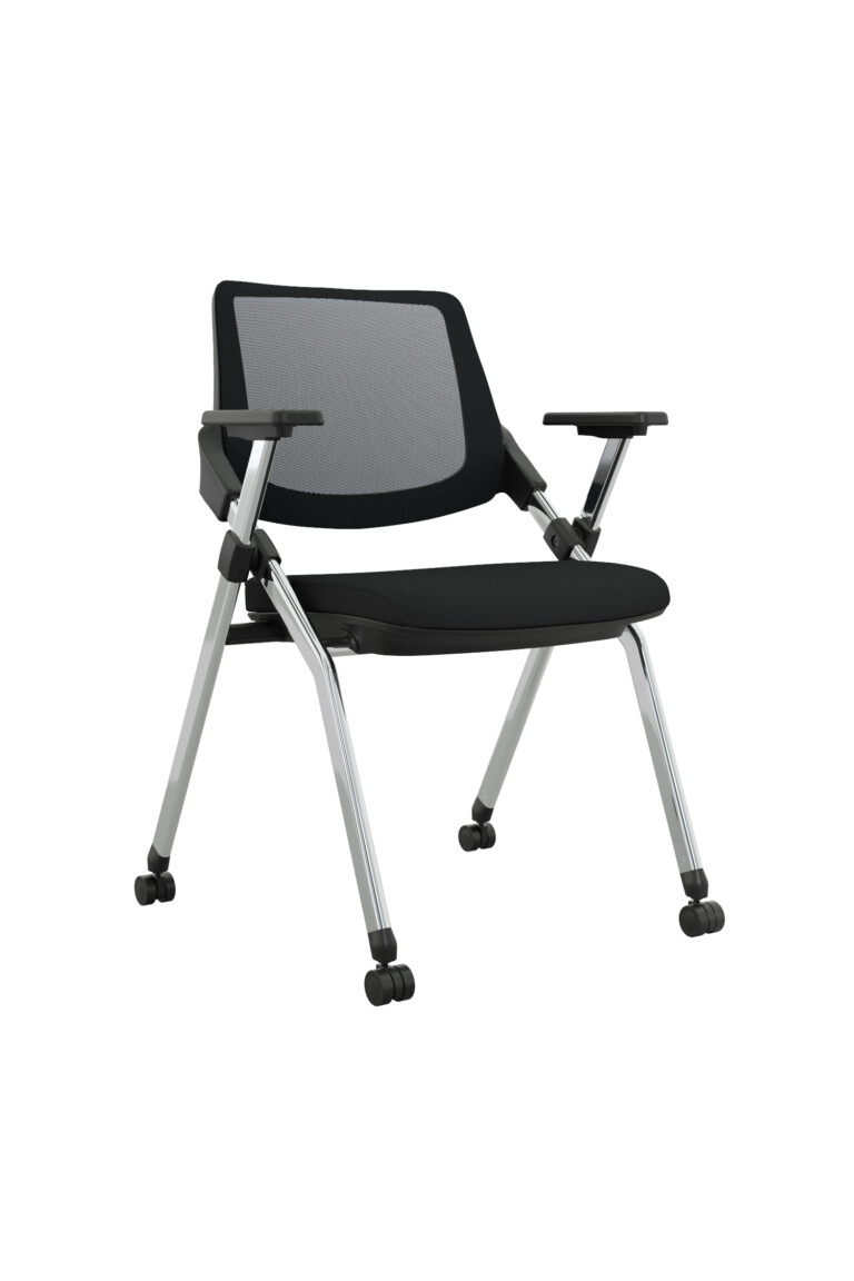 FOLDY NEGRA - ESTRUCTURA CROMADA - 1500 x 2250 - FC