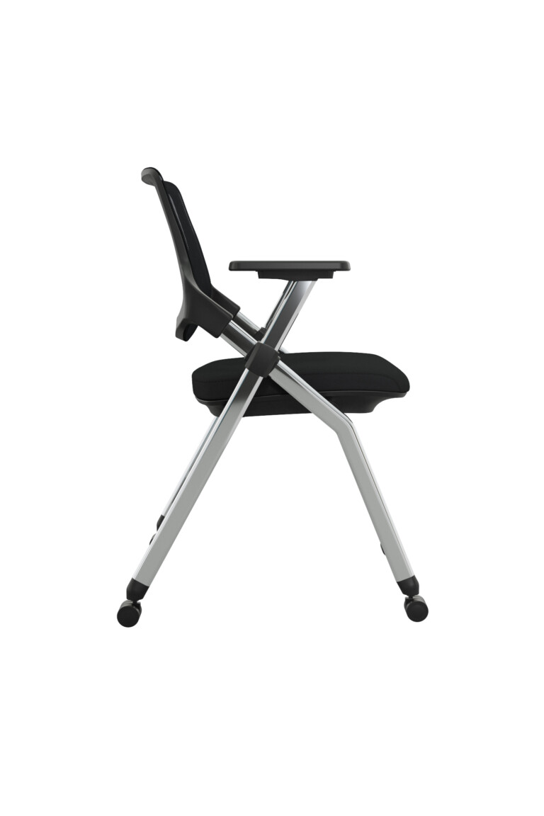 FOLDY NEGRA - ESTRUCTURA CROMADA - 1500 x 2250 - L