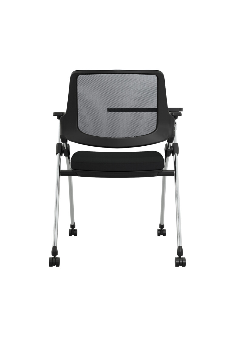 FOLDY NEGRA - ESTRUCTURA CROMADA - UNIVERSITARIA - 1500 x 2250 - E